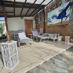 公寓 Doukas By The Sea-little Paradise-beachfront Skála Marión