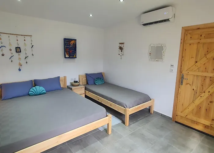 Doukas By The Sea-little Paradise-beachfront Apartamento Skála Marión